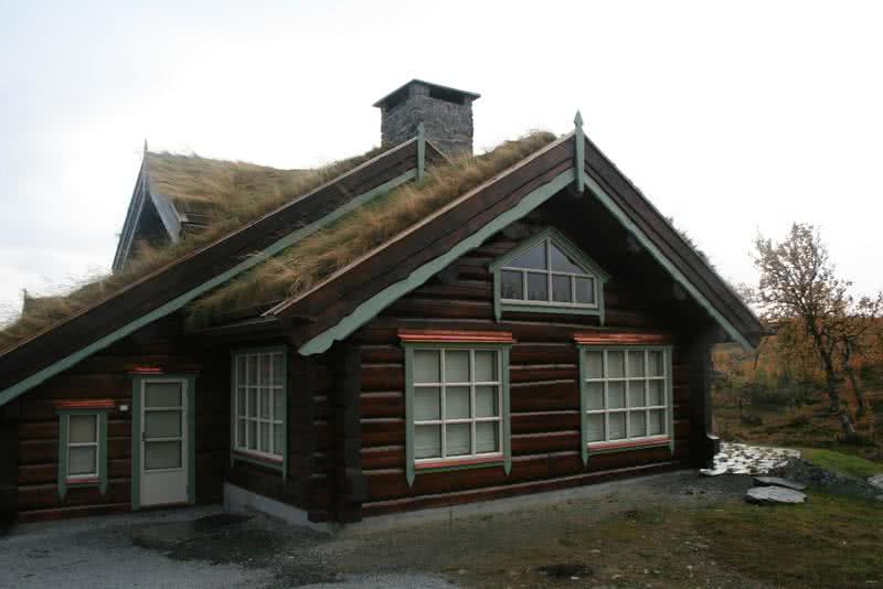 Дома из норвежского лафета (фото)