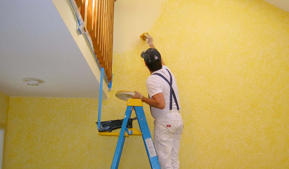 Покраска стен в доме