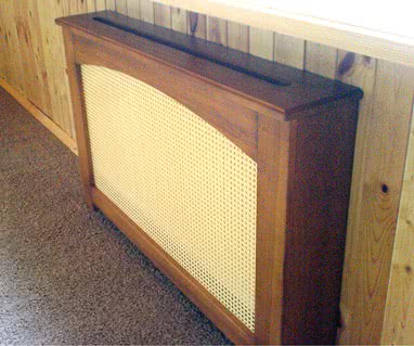 Деревянные экраны для радиаторов отопления