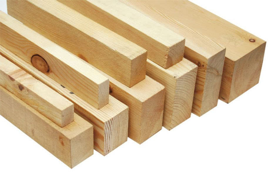 Деревянный брус – хороший материал для создания подиума