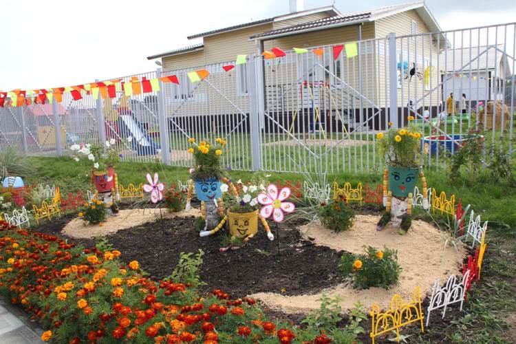 ландшафтный дизайн детского сада