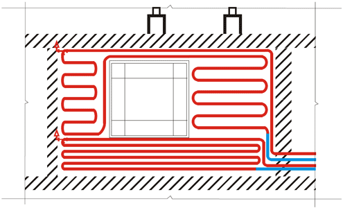 Схема отопление в панельном доме