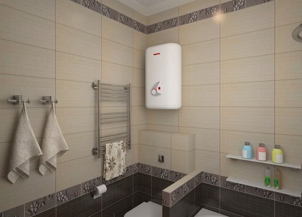Монтаж водонагревательного оборудования в ванной комнате