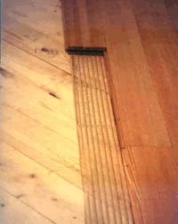Укладка половой доски по существующему деревянному полу 