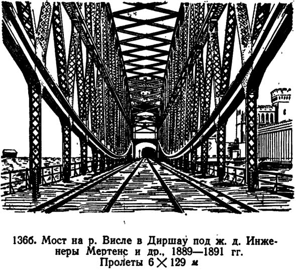 136 б. Мост на р. Висле в Диршау под ж. д.