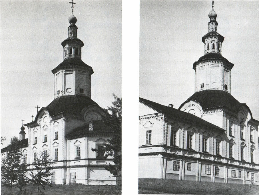 Церковь Сретенско-Преображенская. Вид с юго-восточной стороны и с югозападной стороны