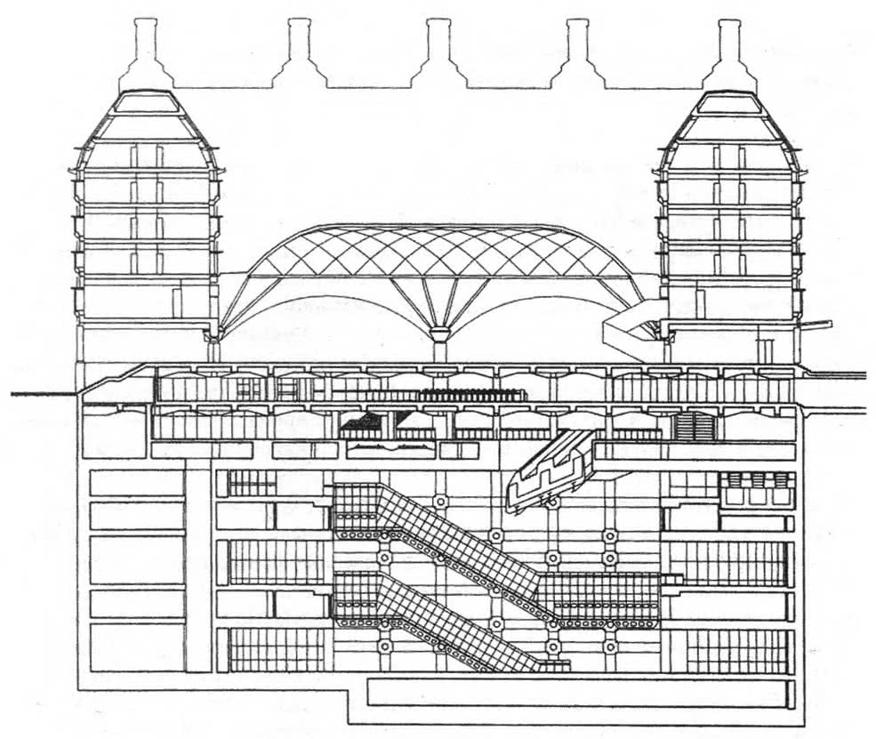Станция Вестминстер (эскалаторы)