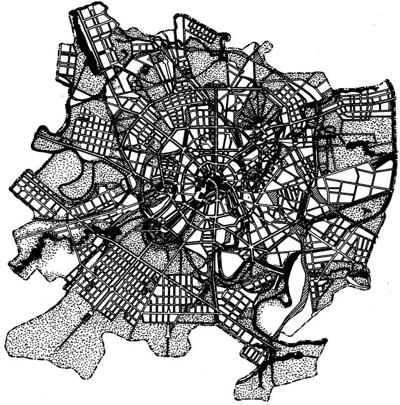 Генеральный план реконструкции Москвы, 1935