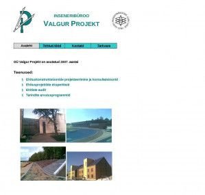 Предпросмотр для www.valgur.ee — Valgur Projekt O