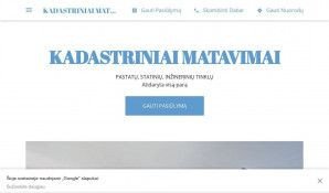 Предпросмотр для prokadas.business.site — Kadastriniai Matavimai