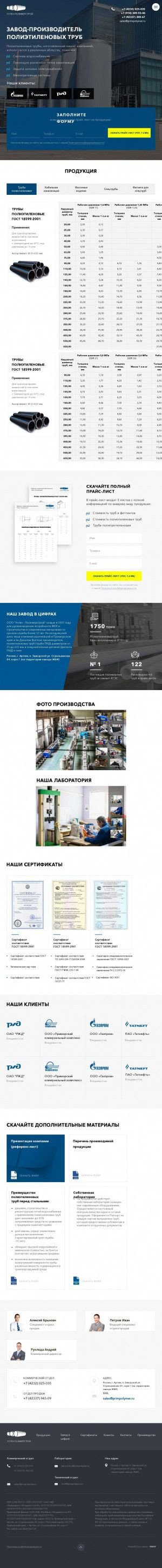 Предпросмотр для www.primpolymer.ru — Успех Полимерстрой