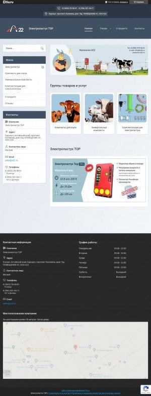 Предпросмотр для a22.tiu.ru — А22 Электропастух Тор