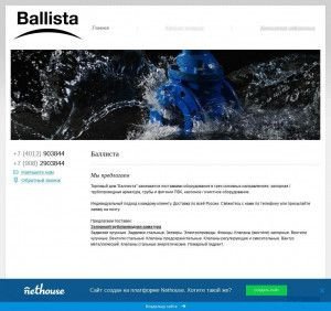 Предпросмотр для ballista.nethouse.ru — ТД Баллиста