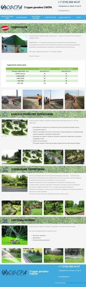 Предпросмотр для sd-sfera.ru — Студия дизайна Сфера