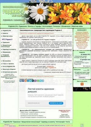 Предпросмотр для родник2.рф — НТС Родник-2