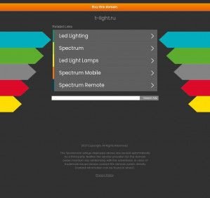Предпросмотр для www.t-light.ru — Технология Света