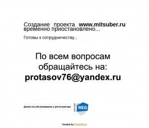 Предпросмотр для www.mitsuber.ru — Митсубер
