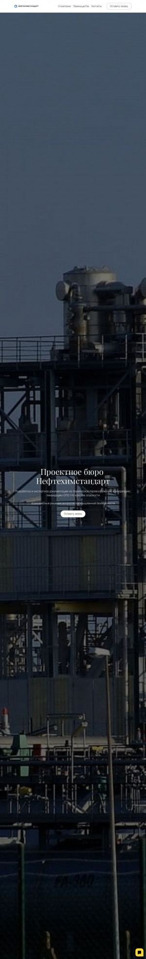 Предпросмотр для nhst.tb.ru — Нефтехимстандарт