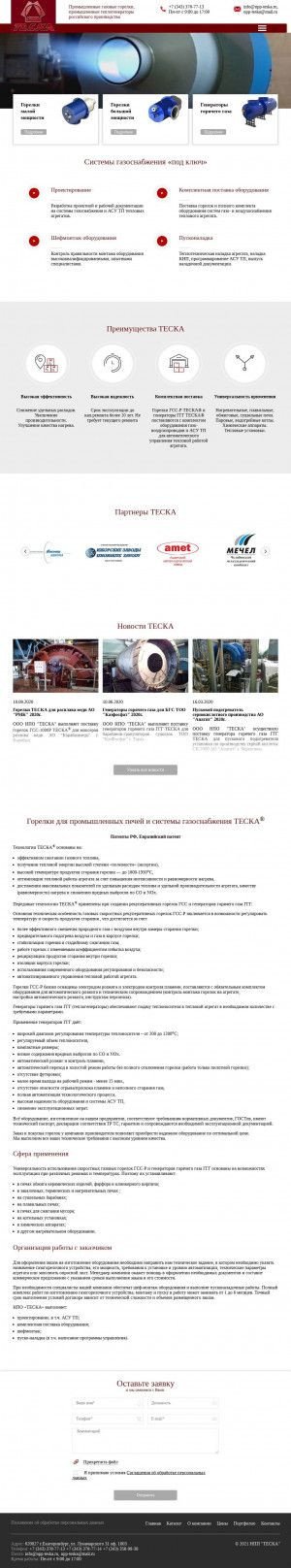 Предпросмотр для npp-teska.ru — Теска