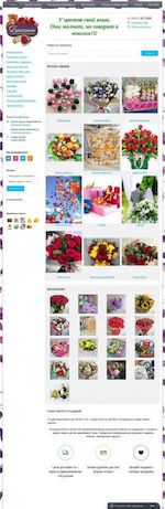 Предпросмотр для иркутск-цветы.рф — Студия аэродизайна Баклажан