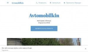 Предпросмотр для avtomobilkin.business.site — Самоделкин