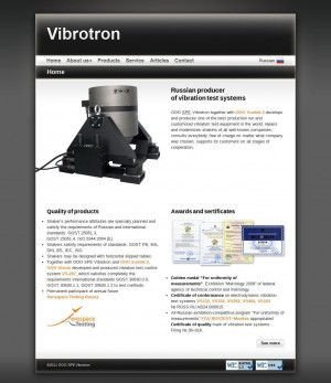 Предпросмотр для www.vibrotron.biz — НПП Вибротрон