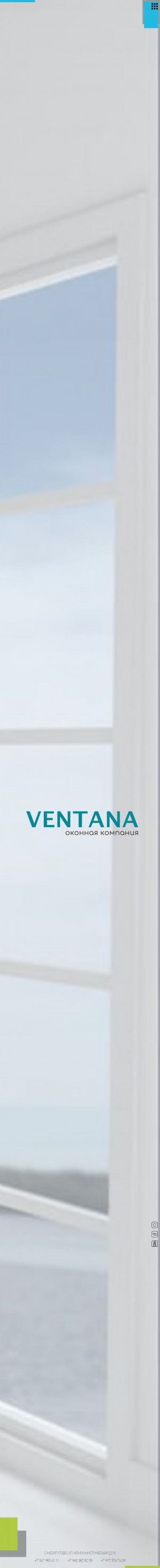 Предпросмотр для ventana-okna.ru — Жалюзи, Окна, Двери Ventana