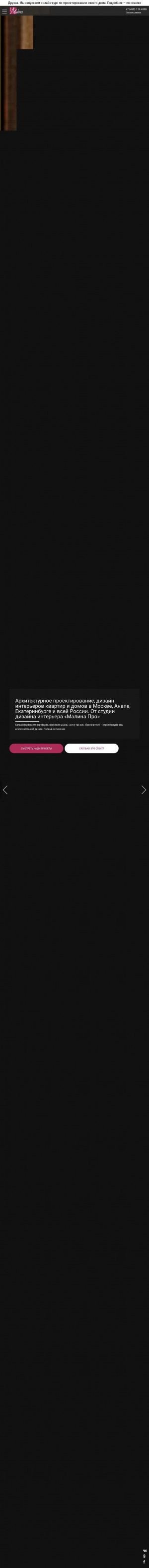 Предпросмотр для designmalina.ru — Малина - Про