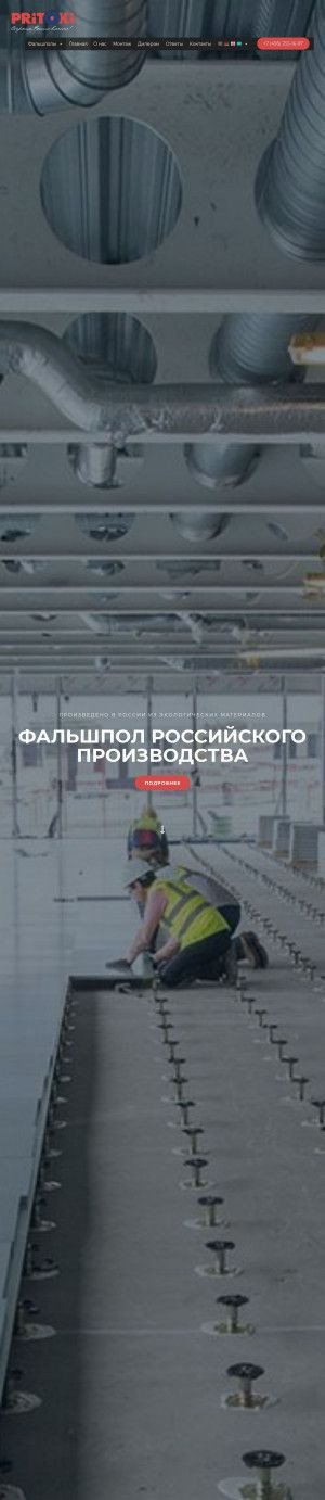 Предпросмотр для pritoki.ru — Притоки Москва