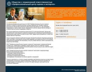 Предпросмотр для www.profocenka.ru — Профессиональный центр оценки и экспертиз