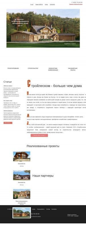 Предпросмотр для www.stroyleskom.ru — Стройлеском