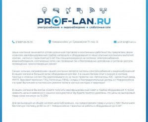 Предпросмотр для prof-lan.ru — Проф-лан