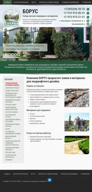 Предпросмотр для www.borus-nsk.ru — Борус