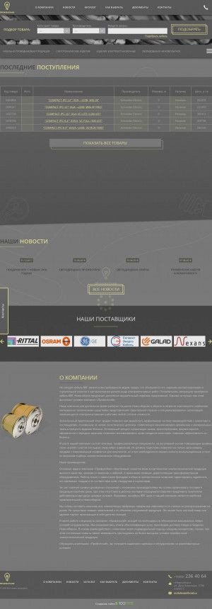 Предпросмотр для profelsnab-nsk.ru — Профэлснаб
