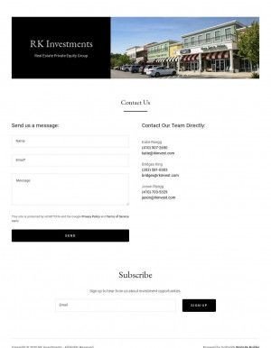 Предпросмотр для rkinvest.com — РК Инвест