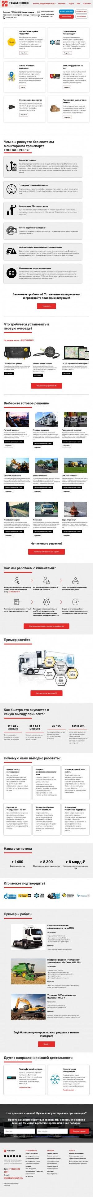 Предпросмотр для teamforce54.ru — ТИМФОРС-Сервис