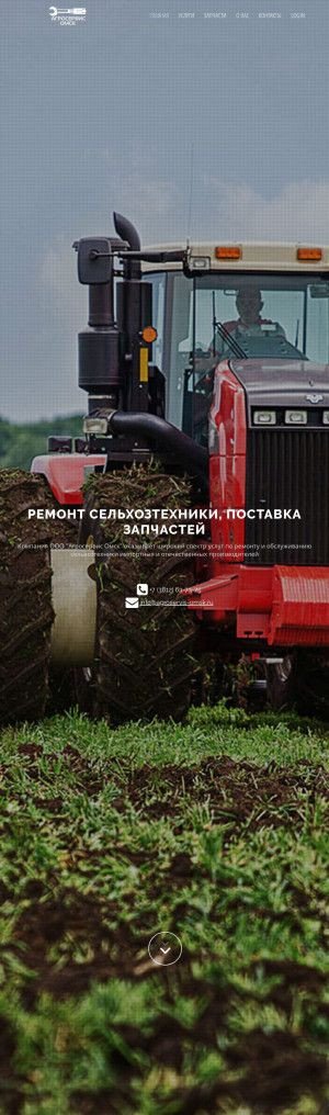 Предпросмотр для agroservis-omsk.ru — Агросервис