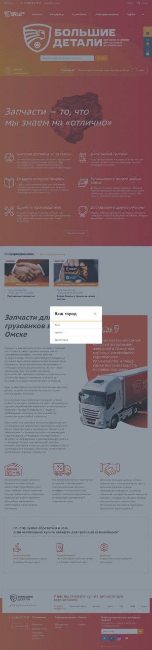 Предпросмотр для bigdetails.ru — Большие детали