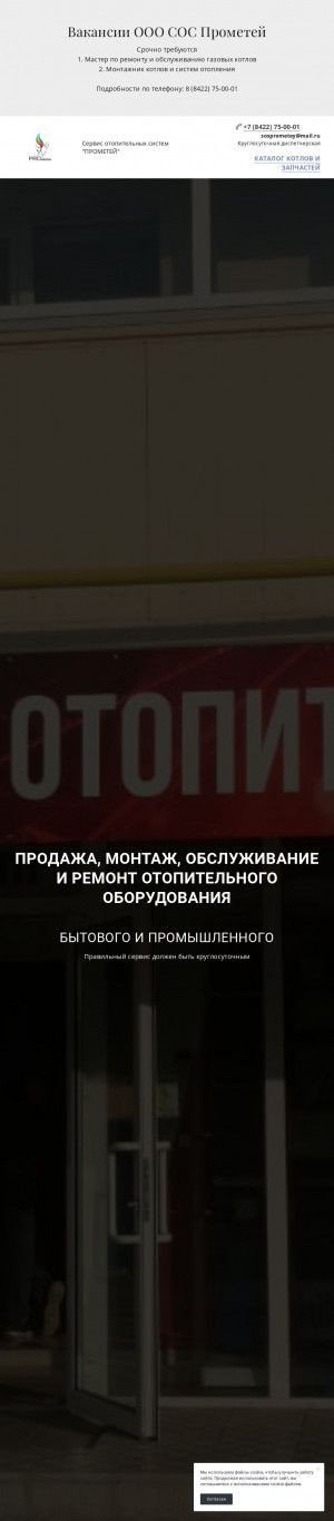Предпросмотр для sosprometey.ru — Прометей