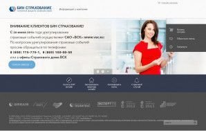 Предпросмотр для www.binins.ru — БИН Страхование