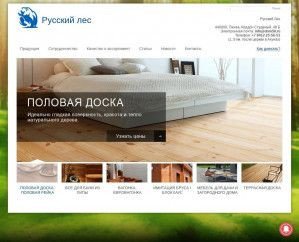 Предпросмотр для dom58.ru — Производственная группа Русский лес
