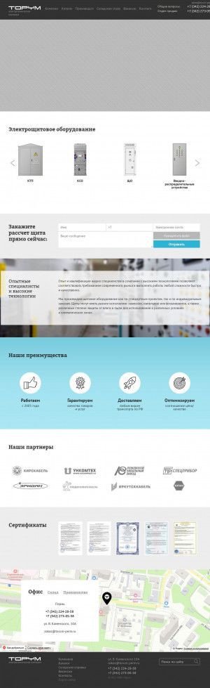 Предпросмотр для torum-perm.ru — Торум