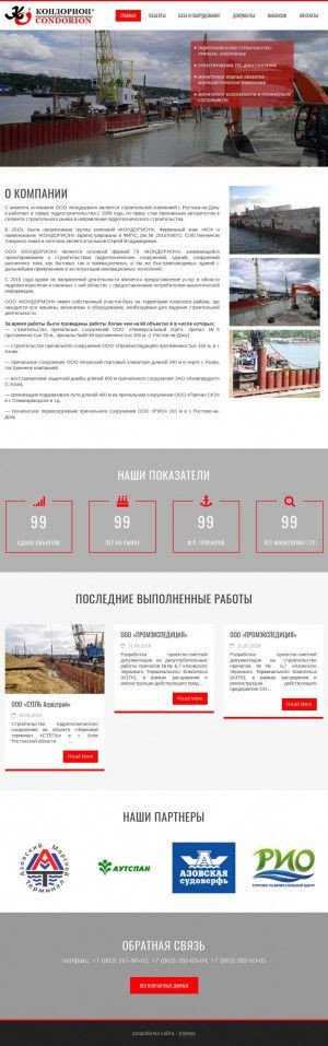 Предпросмотр для condorion.ru — Кондорион