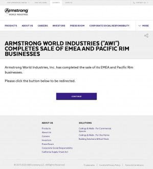 Предпросмотр для www.armstrong.ru — Armstrong World Industries