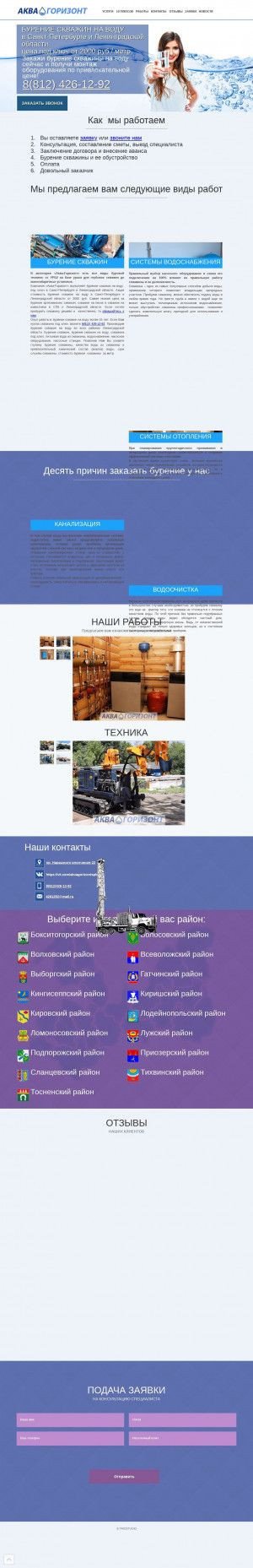 Предпросмотр для akvagorizont.ru — АкваГоризонт