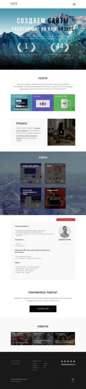 Предпросмотр для webevolution.ru — Web Evolution