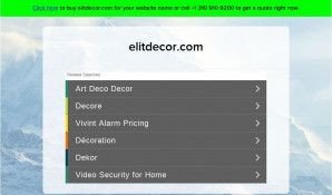 Предпросмотр для elitdecor.com — ЭлитДекор, магазин