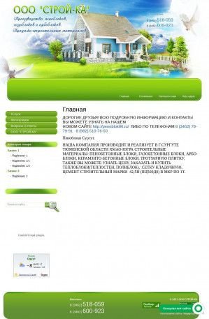 Предпросмотр для stroykasurgut.ru — Торговая компания Стройка