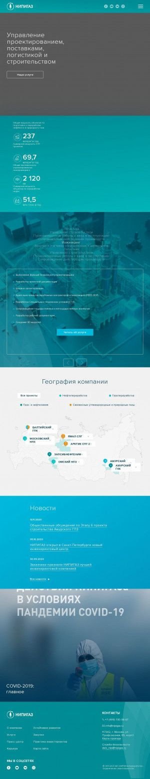 Предпросмотр для nipigas.ru — Нипигаз