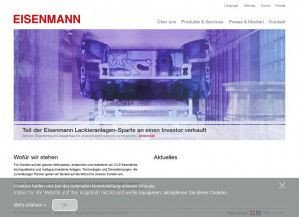 Предпросмотр для www.eisenmann.com — Айзенманн
